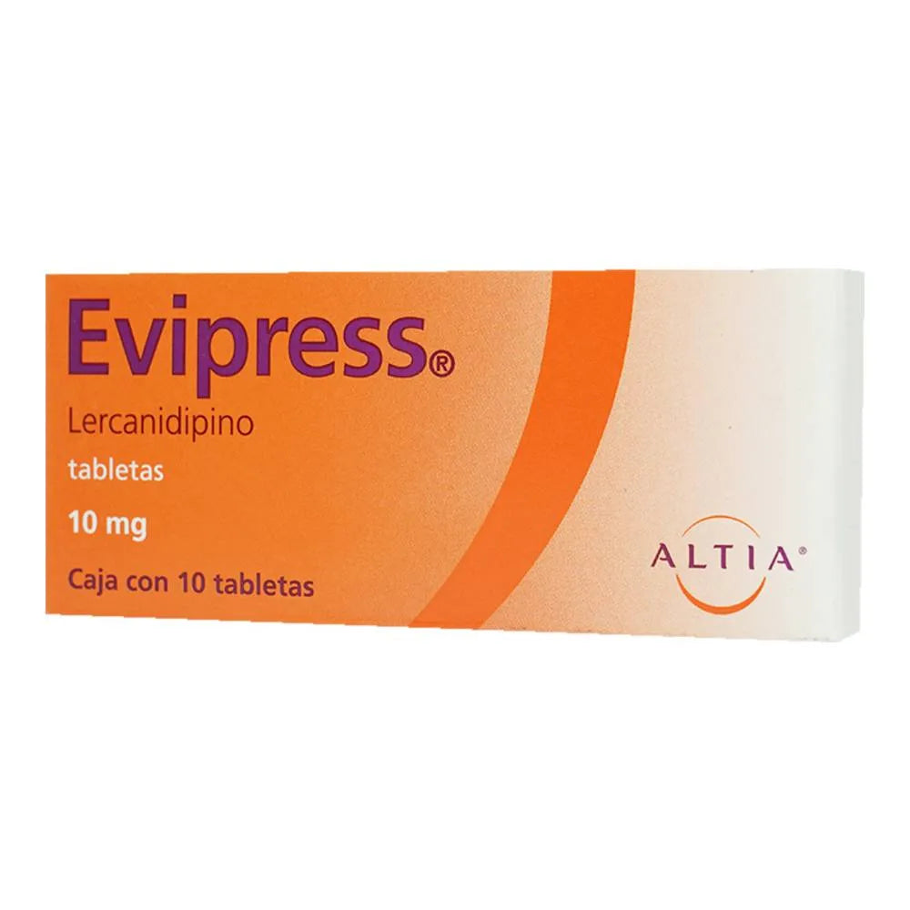 EVIPRESS LERCANIDIPINO 10MG TAB C10