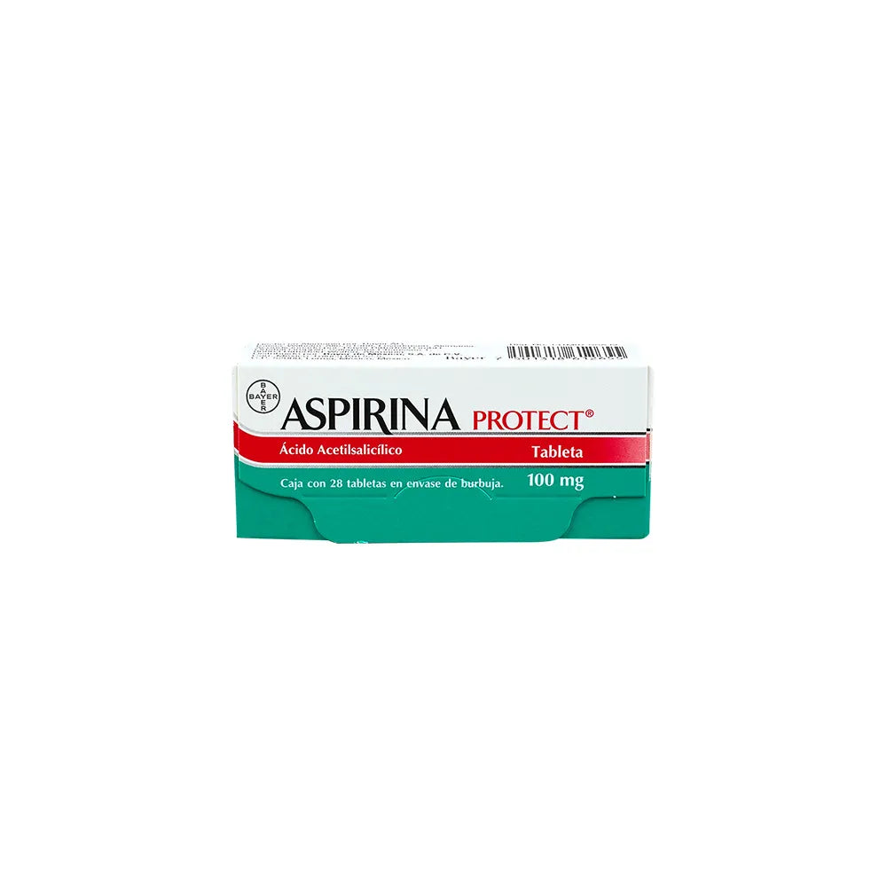 ASPIRINA PROTECT 100 MG CAJ/28 TAB