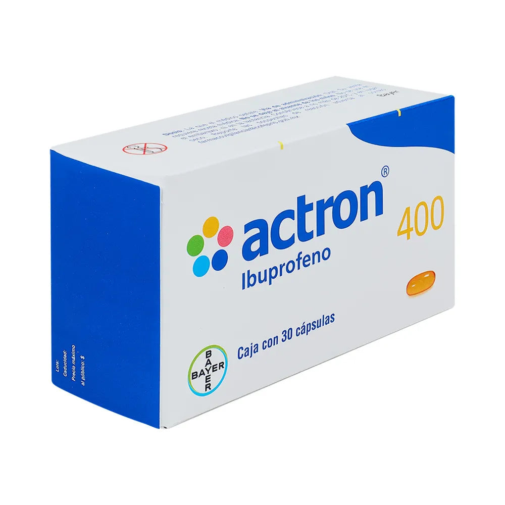 ACTRON  IBUPROFENO 400 MG C/30 TAB