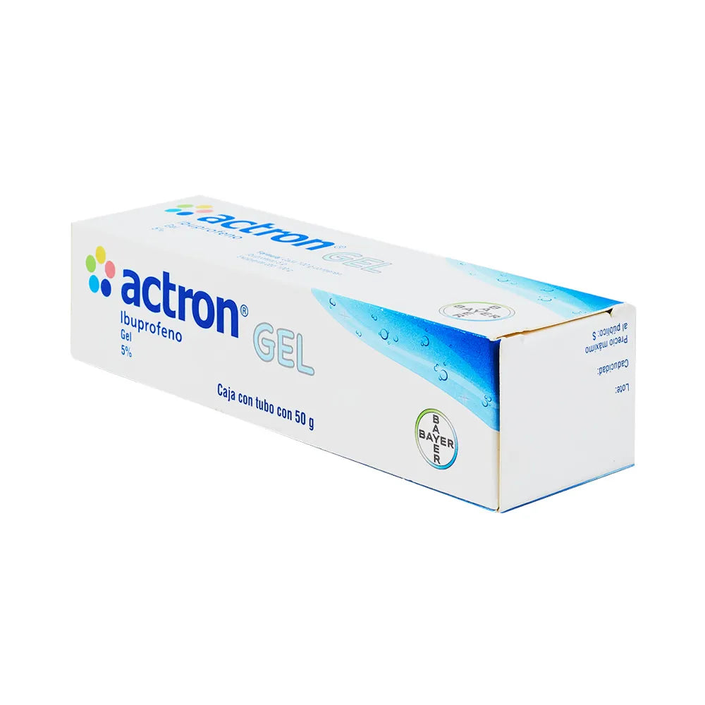 ACTRON GEL IBUPROFENO 5% 1 TUBO GEL 50 GR