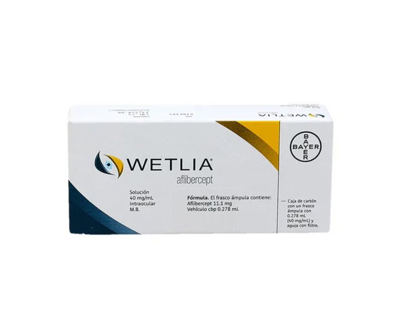 WETLIA AFLIBERCEPT 40MG/ML FAM CAJ C/1