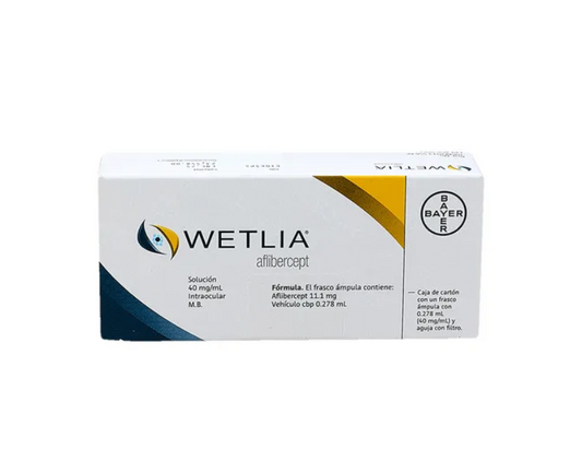 WETLIA AFLIBERCEPT 40MG/ML FAM CAJ C/1