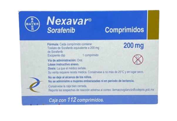 NEXAVAR SORAFENIB 200 MG TAB CAJ/112