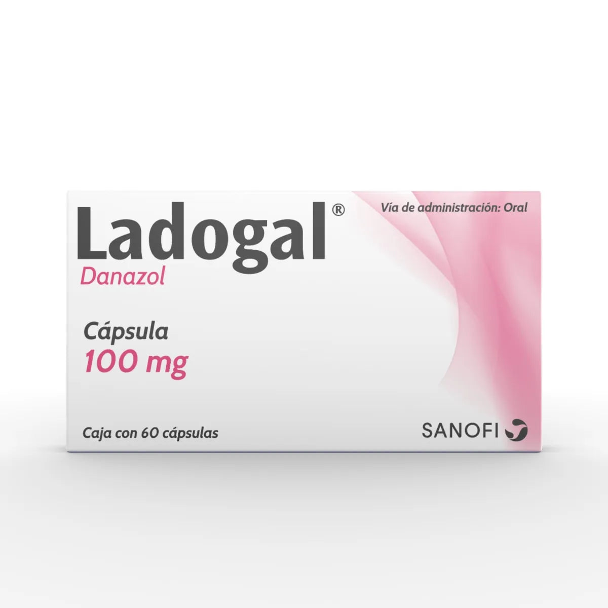 LADOGAL DANAZOL 100 MG CAJ/60 CAPS