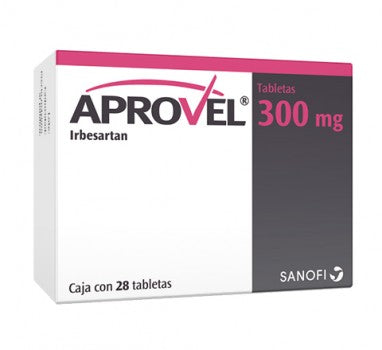 APROVEL IRBESARTAN 300 MG TAB CAJ/28