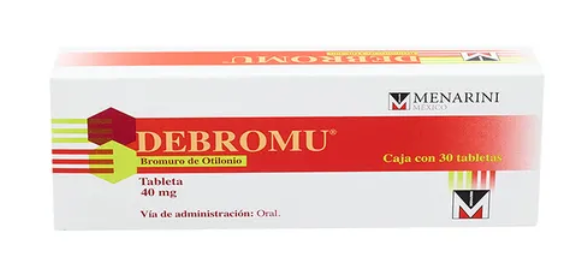 DEBROMU OTILONIUM BROMIDE 40MG TAB BOX C/30