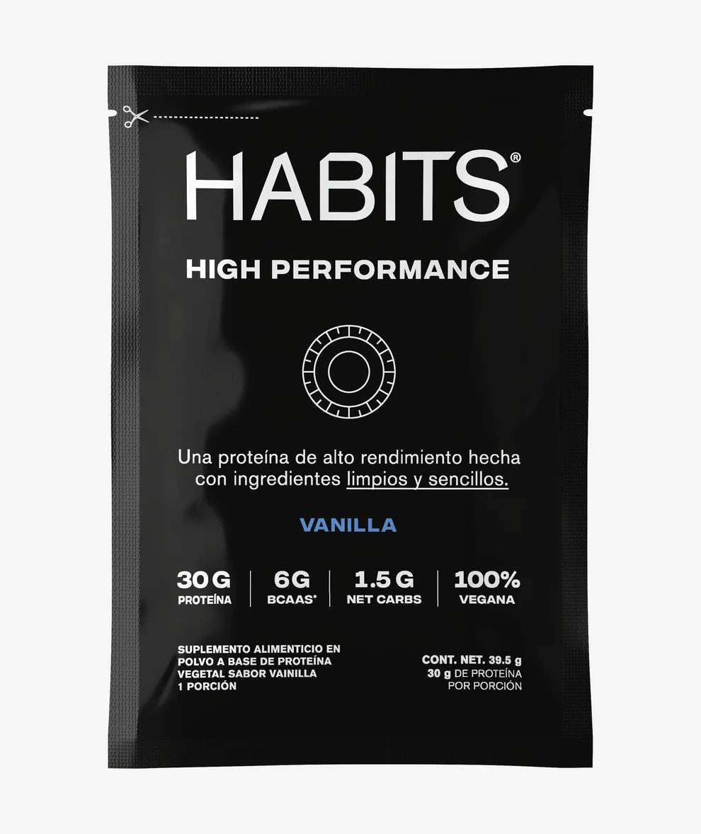 HABITS HP VAINILLA  SACHETS 39.5 GRS  CON 15 SOBRES
