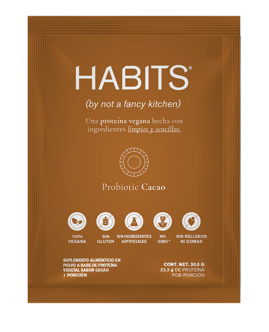 PROBIOTIC CACAO PROTEINA SACHETS 22.3 GRS DE PROTEINA POR PORCION 1 CAJ/ 16 SOB