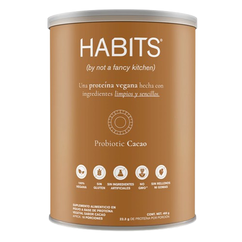 PROBIOTIC CACAO PROTEINA 22.3 GRS DE PROTEINA POR PORCION 1 LATA CON 488  GRS.