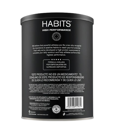 HABITS HP VAINILLA 578 GRS  LATA CON 16 PORCIONES