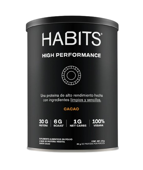 HABITS HP CACAO 578 GRS  LATA CON 16 PORCIONES