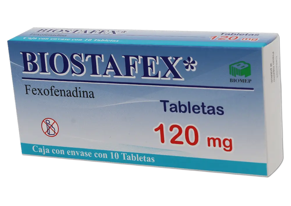 BIOSTAFEX  FEXOFENADINA 120MG  C/10
