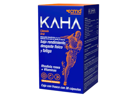 KAHA EXTRACTO DE RHODIOLA ROSEA/ TIAMINA /RIBOFLAVINA / PIRIDOXINA/ ACIDO FOLICO CAJ/30 CAPS