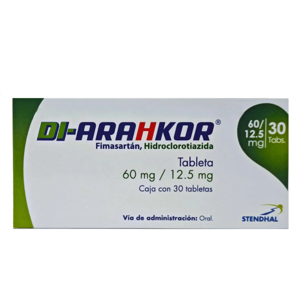 DI-ARAHKOR  FIMASARTAN/HIDROCLOROTIAZIDA 60/12.5MG - TAB - 20
