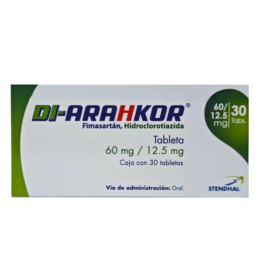 DI-ARAHKOR  FIMASARTAN/HIDROCLOROTIAZIDA 60/12.5MG - TAB - 20
