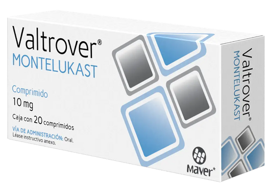 VALTROVER MONTELUKAST 10 MG CAJ/20 COMP