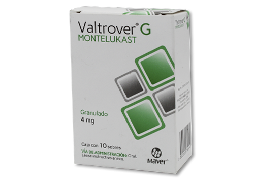 VALTROVER G MONTELUKAST 4MG C/10 SOBRES