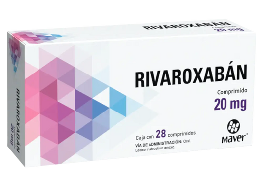 RIVAROXABAN 20 MG MAVER CAJ/ 30 AB