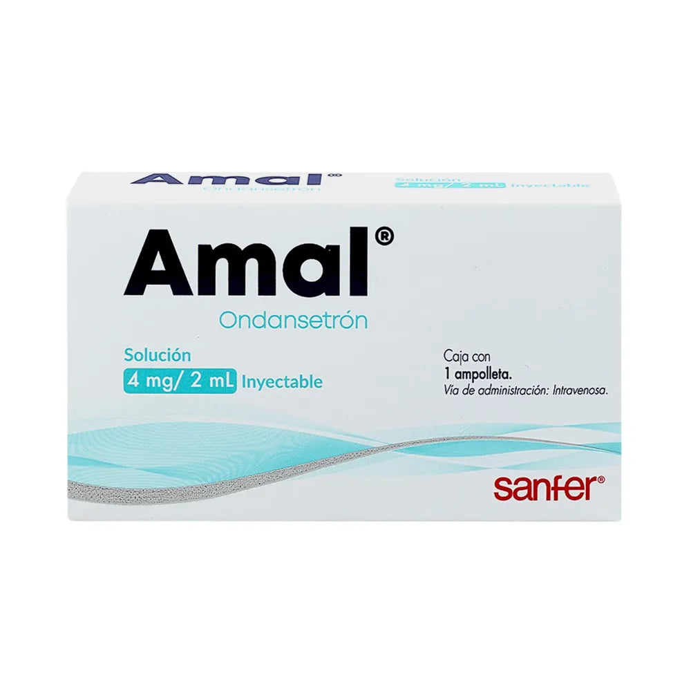 AMAL ONDANSETRON 4MG/2 ML CAJ/1 AMP