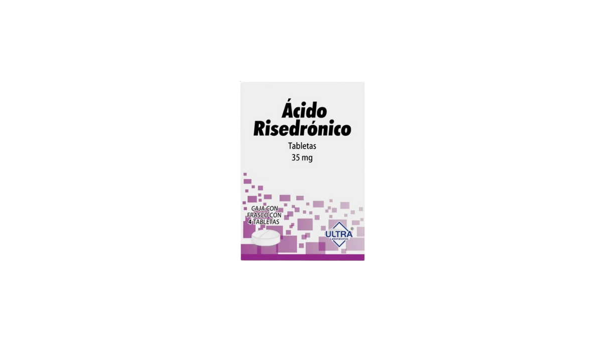 ACIDO RISEDRONICO 35MG GRA CAJ C/4 TAB