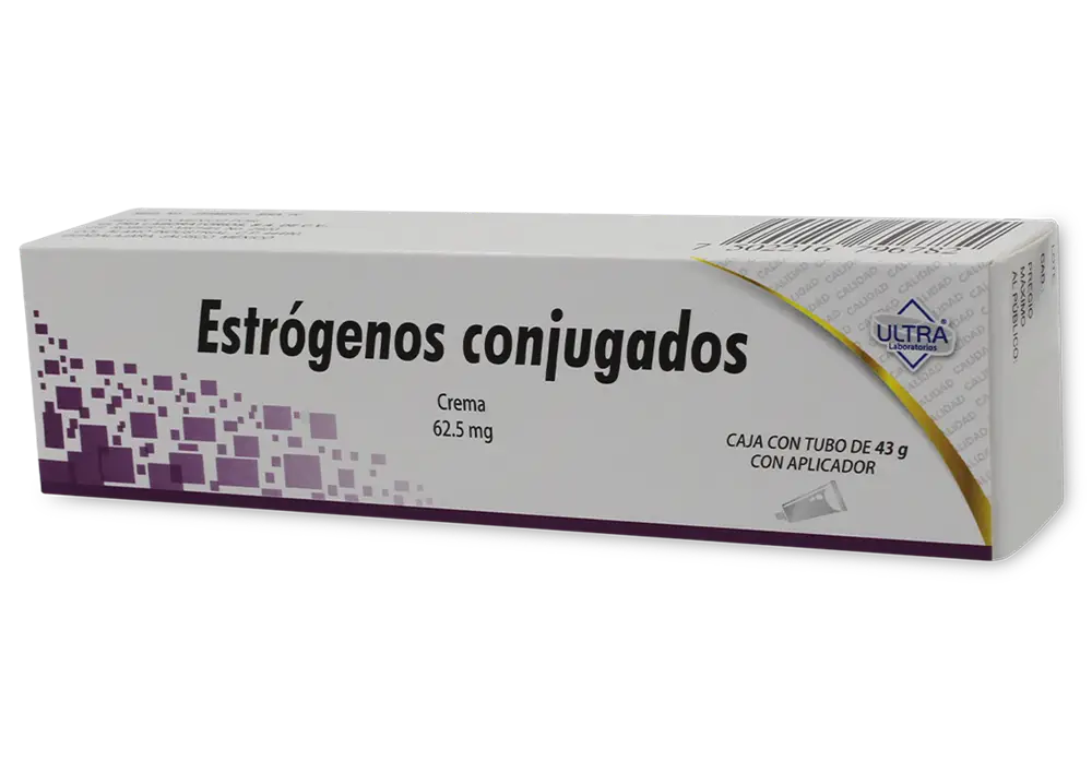 ESTROGENOS CONJUGADOS 62.5/100 GR CAJ/1 TUB 43 GR
