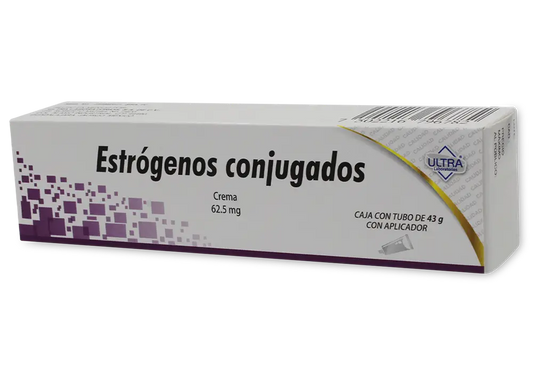 ESTROGENOS CONJUGADOS 62.5/100 GR CAJ/1 TUB 43 GR
