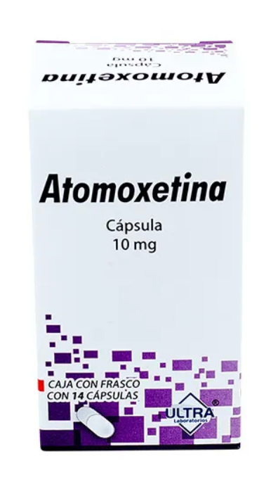 PIQUEFU ATOMOXETINA 10 MG CAJ/14 TAB