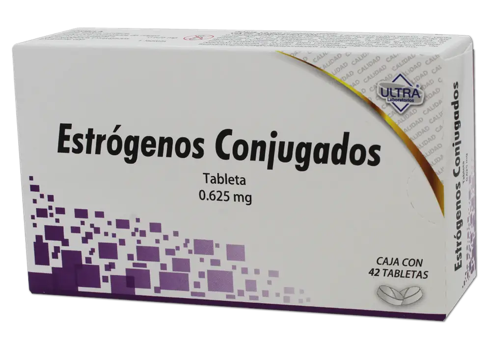 ESTROGENOS CONJUGADOS 0.625 MG CAJ 42  TAB