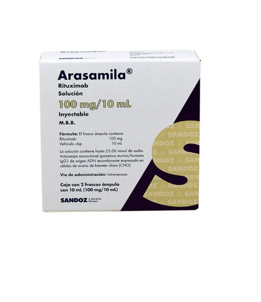 ARASAMILA RITUXIMAB 100 MG FAM CAJ/2