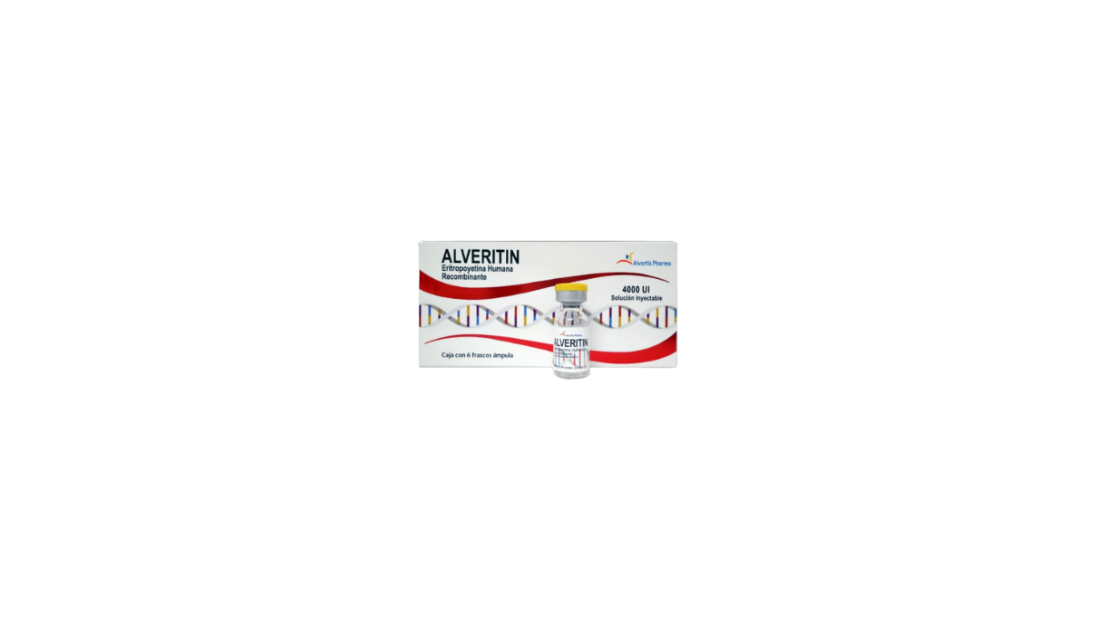 ALVERITIN ERITROPOYETINA HUMANA 4000UI FAM CAJ/6