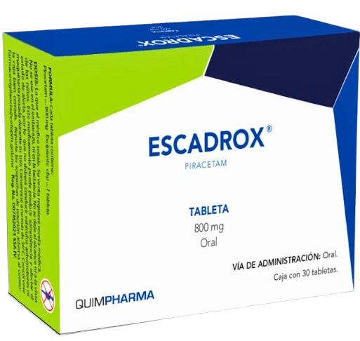ESCADROX PIRACETAM 800 MG TAB CAJ/30
