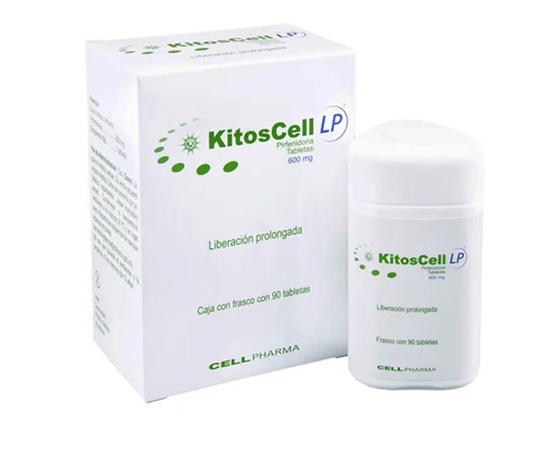 KITOSCELL LP PIRFENIDONA 600MG TAB CAJ C/90