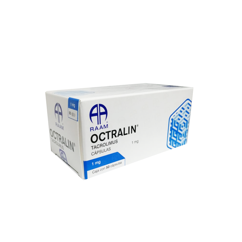 Octralin Tacrolimus 1Mg C/50 Caps
