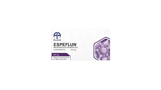ESPEFLUN MICOFENOLATO DE MOFETILO 500 MG COMP CAJ/50