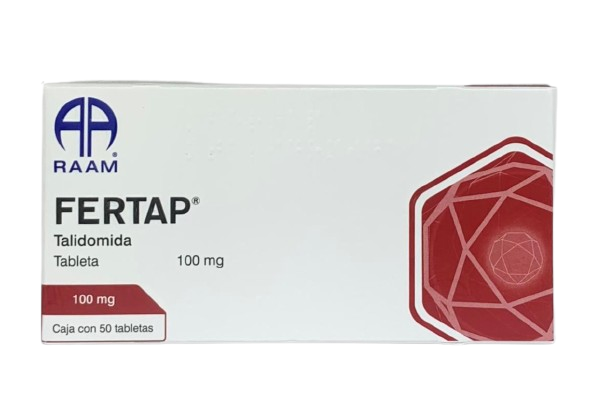 FERTAP TALIDOMIDA 100 MG TAB CAJ/50