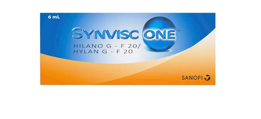 SYNVISC-ONE  HILANO G-F-20 8 MG/ML JPRELL C/6 ML CAJ/1