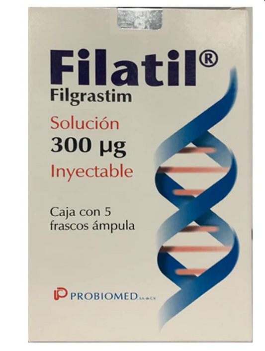 FILATIL FILGASTRIM 300MCG FAM CAJ C/5