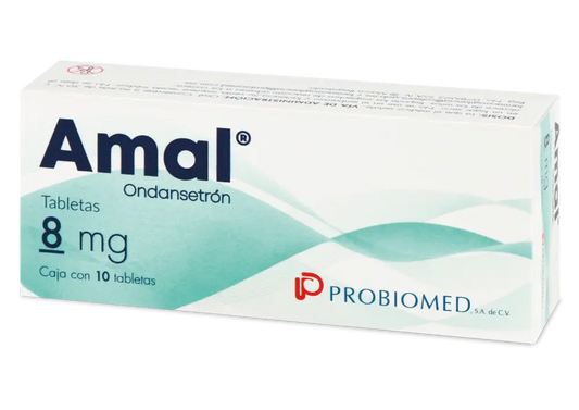 AMAL ONDANSETRON 8 MG CAJ/10 TAB