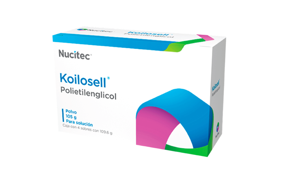 KOILOSELL POLIETILENGLICOL 105 GR/SOB CAJ/4