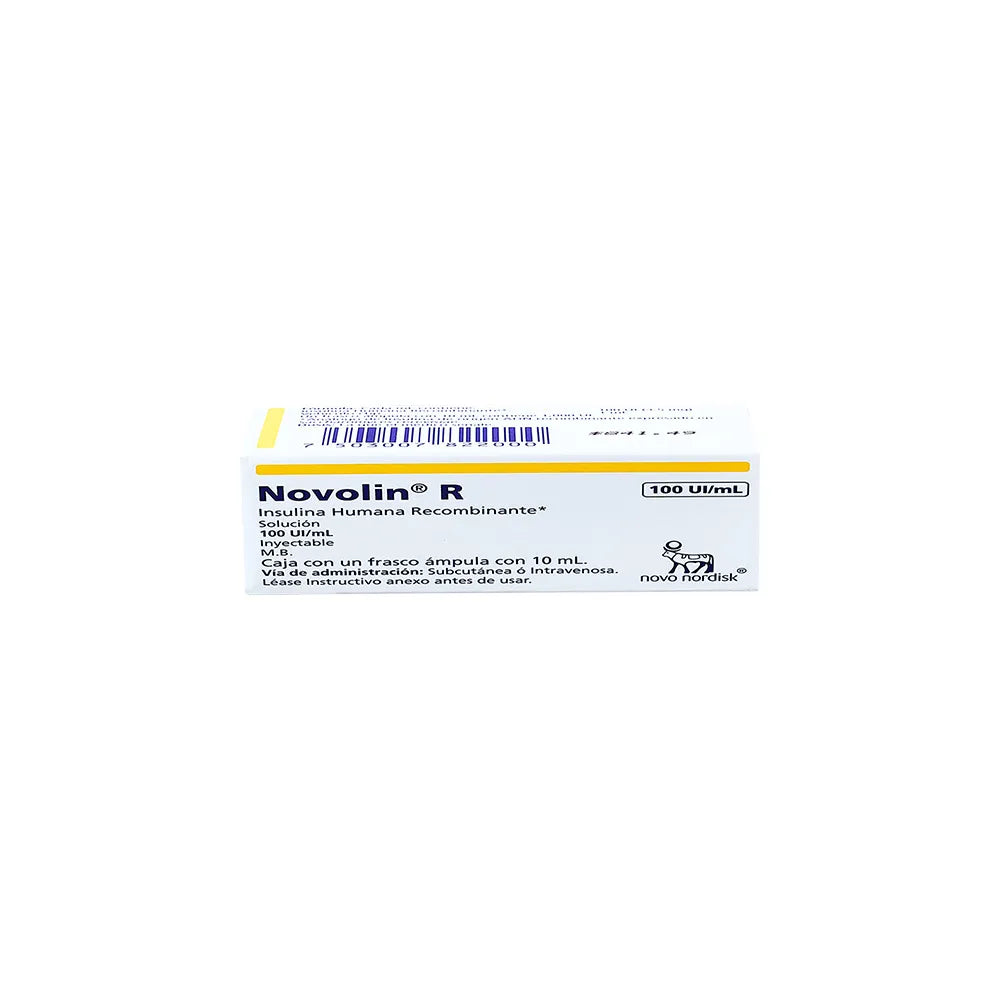 NOVOLIN R  INSULINA HUMANA ISOFANA 100 UI/ML 1FAM C/10 ML