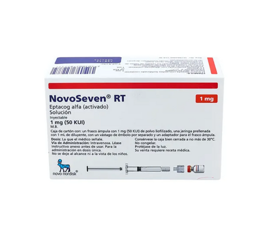 NOVOSEVEN RT EPTACOG 1MG/1ML F A CAJ C/1