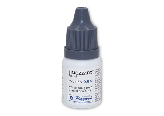 TIMOZZARD TIMOOLOL 0.5% CAJ/ 5 ML