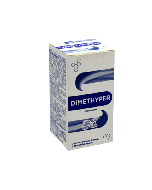 DIMETHYPER MEROPENEM 500 MG CAJ/1 FAM