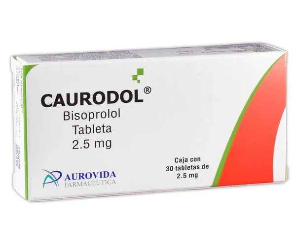 CAURODOL BISOPROLOL 2.5 MG CAJ/30 TAB