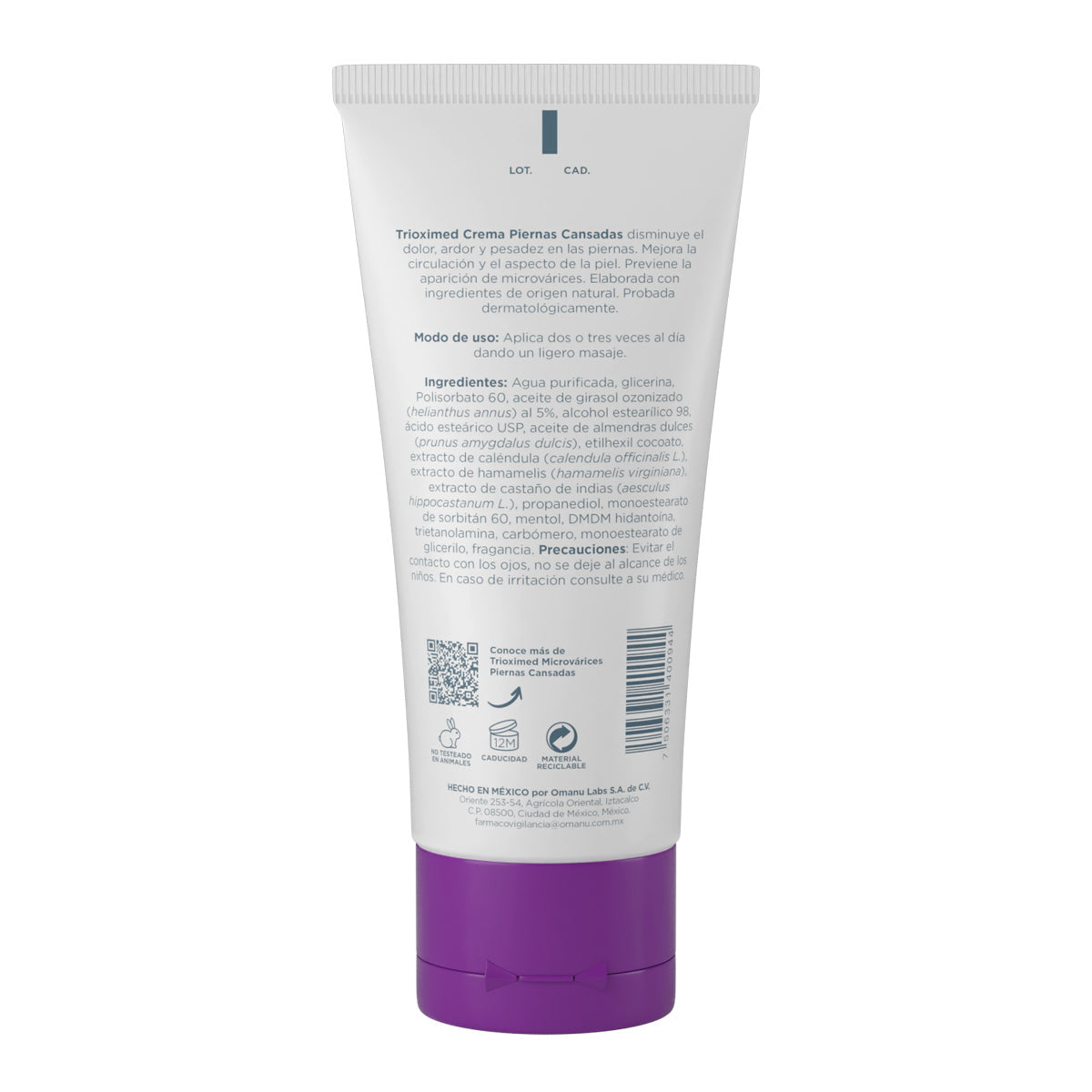 MICROVARICES CREMA PIERNAS CANSADAS 100 ML