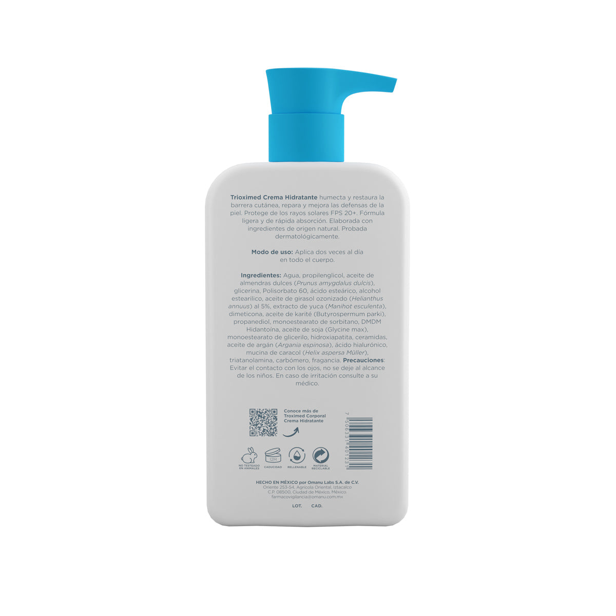 CREMA CORPORAL HIDRATANTE 400 ML