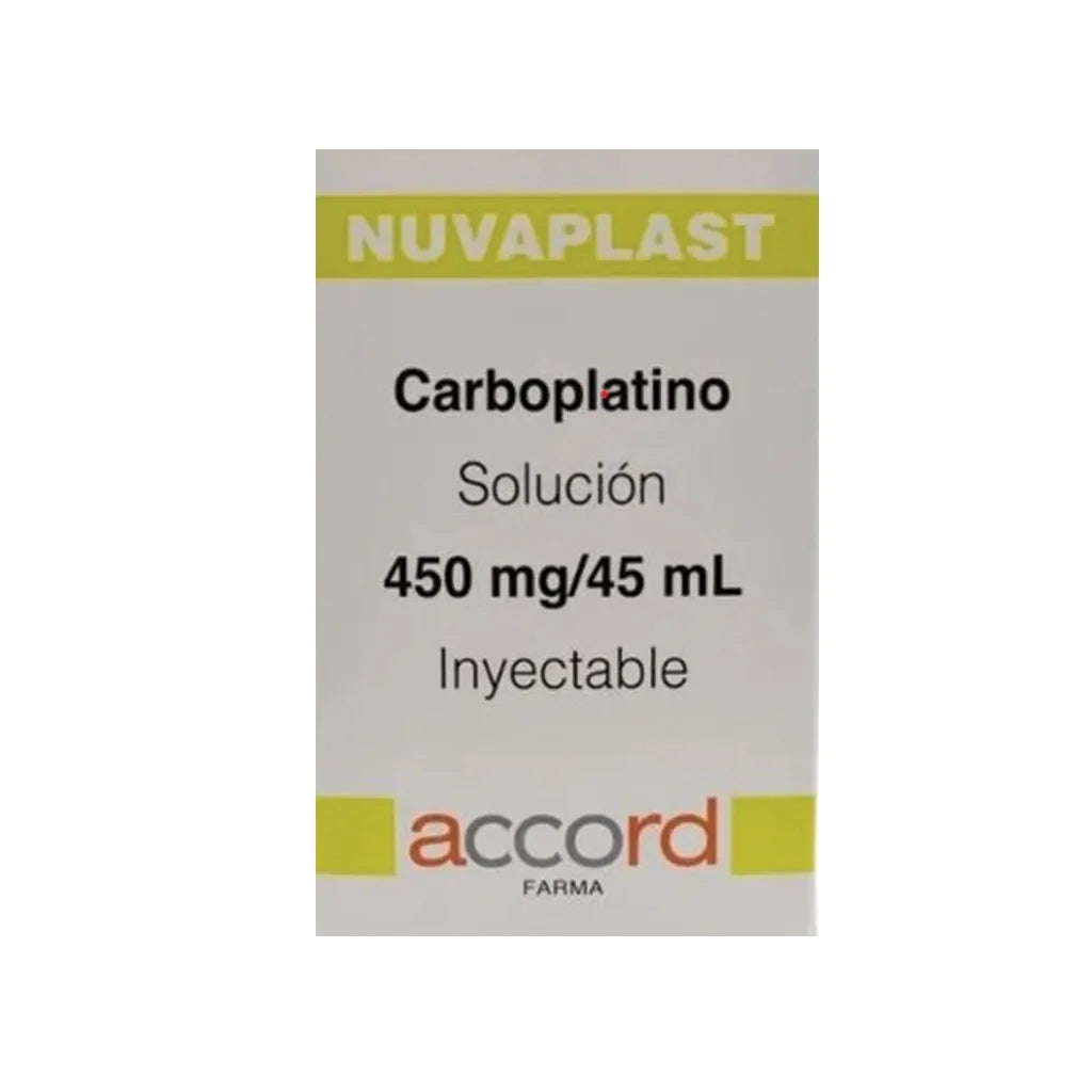 Nuvaplast Carboplatino 450Mg/45mL Iny