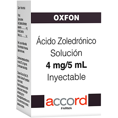 Oxfon Acido Zoledronico 4Mg/5mL C/1 Amp