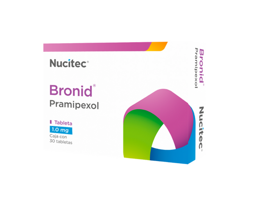 BRONID PRAMIPEXOL 1 MG TAB CAJ/30