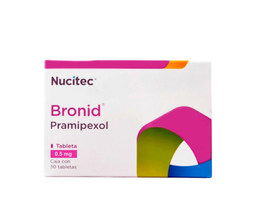 BRONID PRAMIPEXOL 0.5 MG TAB CAJ/30